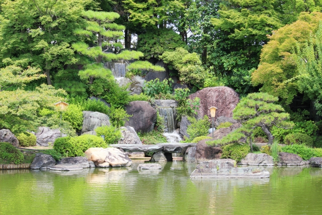大仙公園日本庭園｜美しい築山林泉廻遊式庭園の魅力と見どころ、拝観案内を徹底紹介