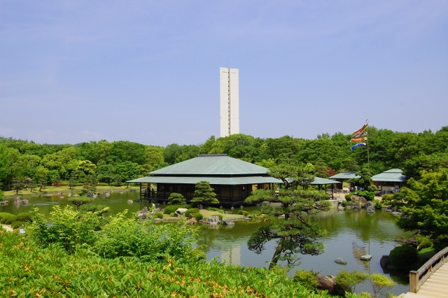 大仙公園日本庭園｜美しい築山林泉廻遊式庭園の魅力と見どころ、拝観案内を徹底紹介