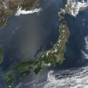 赤穂城跡｜忠臣蔵の舞台が誇る歴史と見どころ、参拝情報を完全ガイド（Jeff Schmaltz, MODIS Rapid Response Team, NASA/GSFC, Public domain）