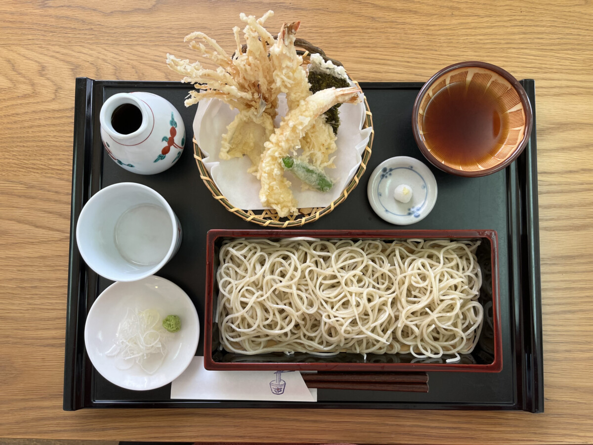 山形のそば(天ざるそば)