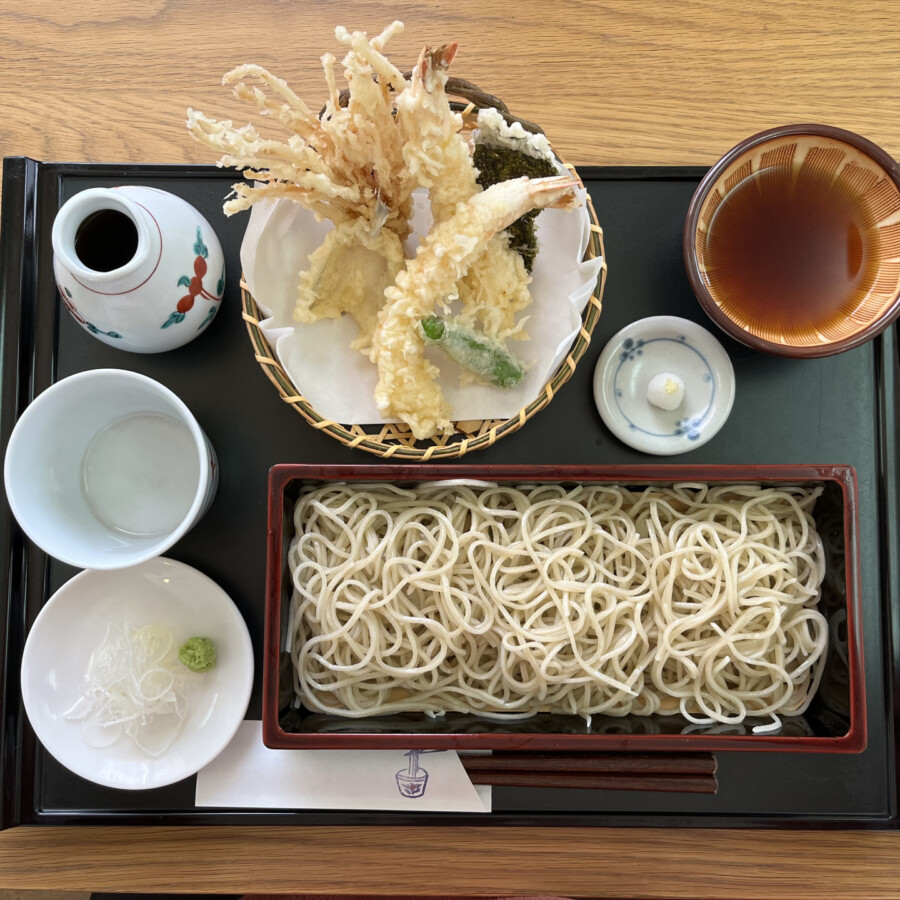 山形のそば（天ざるそば）